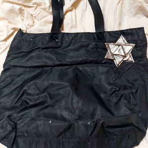 BBW Holiday Bow Black Bag